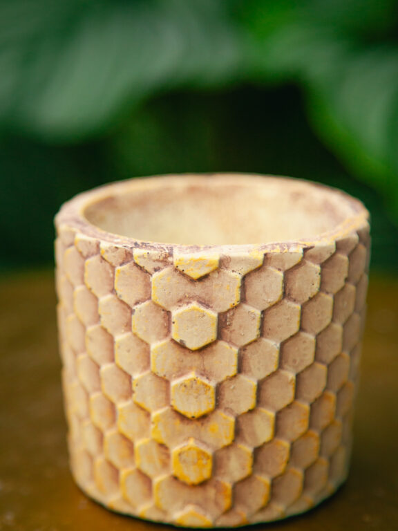 Zdjęcie doniczki lub oslonki: Osłona Honeycombs 7 × 8 cm, ujęcie 1