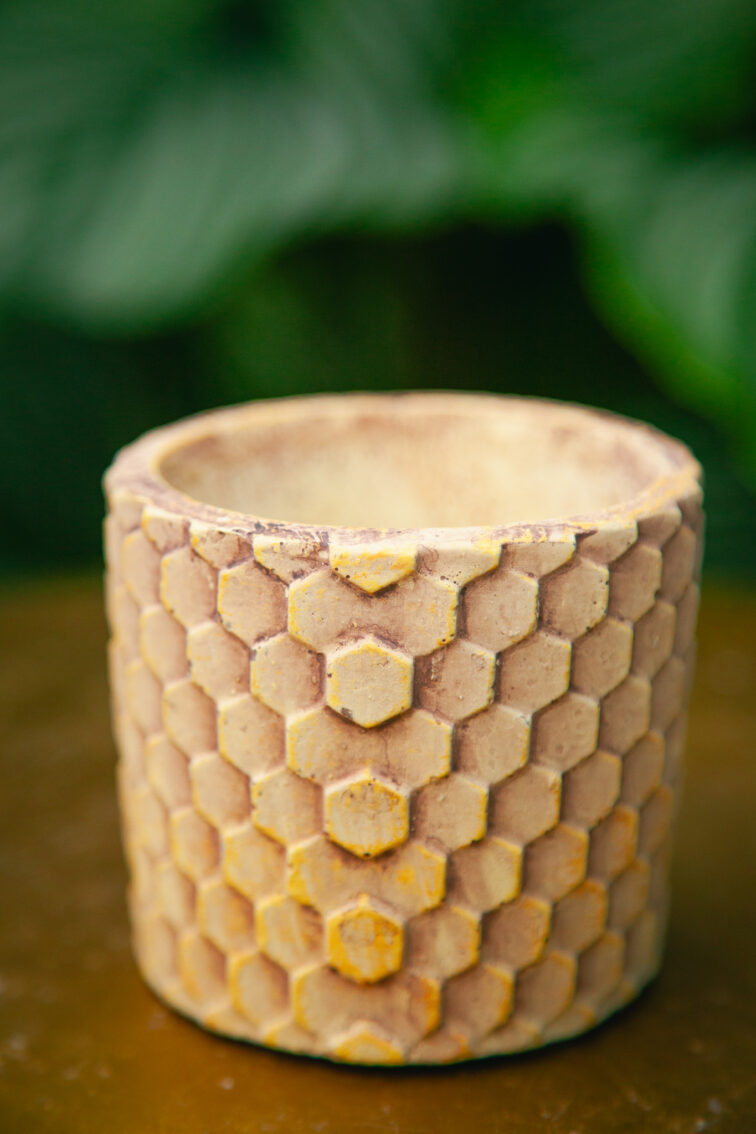 Zdjęcie doniczki lub oslonki: Osłona Honeycombs 7 × 8 cm, ujęcie 1